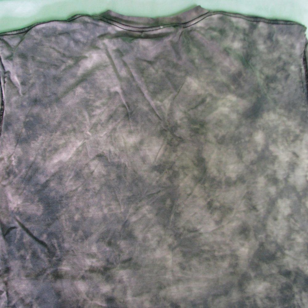Vintage Reebok Shaq Logo Tie-Dye Cut-Off T-Shirt - Picture 6 of 8